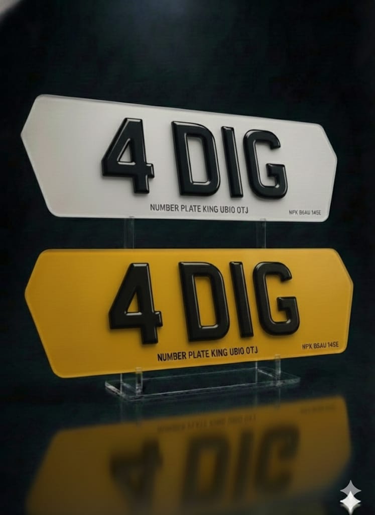 4D 3MM LASER CUT SHOW PLATE