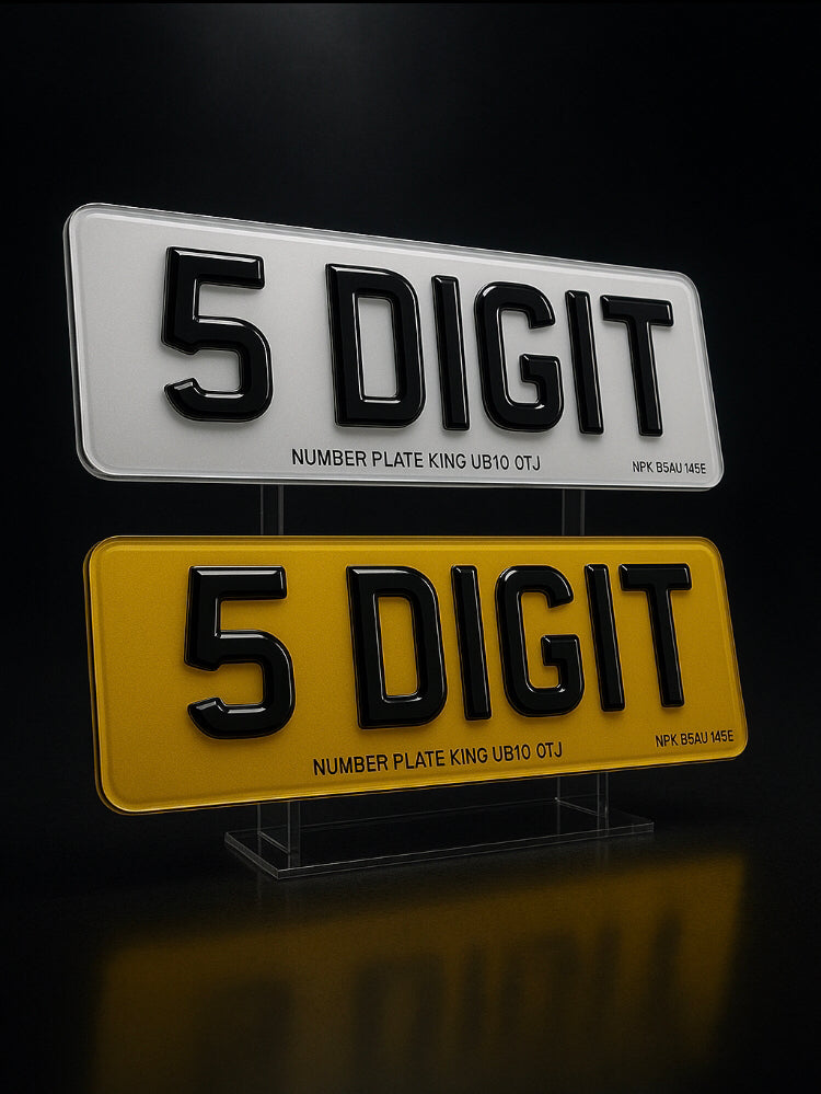 4D 3MM LASER CUT PLATE - ROAD LEGAL